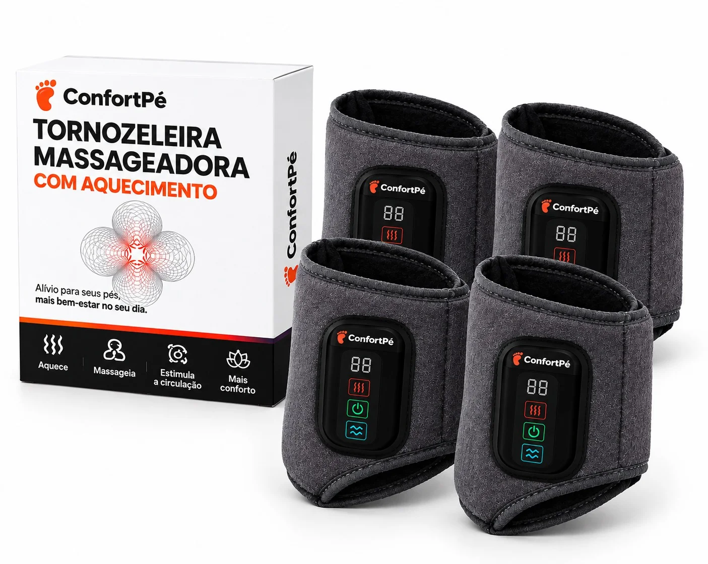 4 MASSAGEADORES EMS